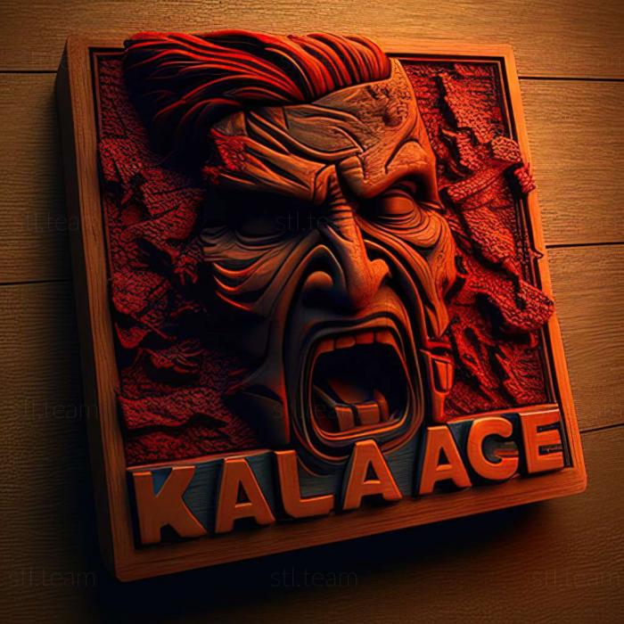 3D model Jagged Alliance Rage game (STL)